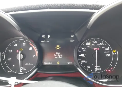 2018 Alfa Romeo Giulia Ti Sport Awd from USA, damaged, VIN ZARFAEEN8J7596983